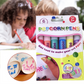 🎁 Magiczne, puszyste pisaki z bąbelkami – pisaki popcorn aktywowane ciepłem, markery 3D do prac plastycznych dla dzieci 🖍️✨🎨