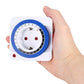 🔥24-Hour Timer Switch🔥Intelligent timing socket