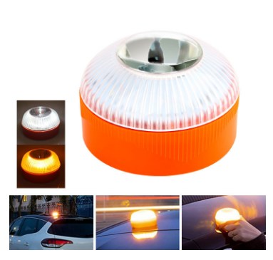 Pasek świetlny stroboskopowy V16 z mocnym magnesem u podstawy baterii 🚨🔦🧲✨