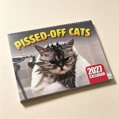 🐱 Zabawny kalendarz z kotami – 12 miesięcy kociego humoru z pazurem! 😹