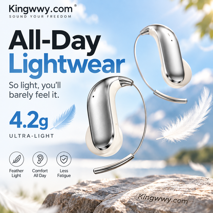 🎁Nowości 2026 – 50% zniżki💥Słuchawki Bluetooth 6.0 – 4,2 g ultra-lekkie, ledwo wyczuwalne. 48 godzin odtwarzania, IPX5 odporność na pot. Idealne do biegania i codziennego słuchania.