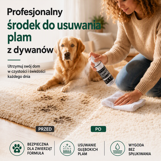 🌿 Spray do dywanów i tapicerki – neutralizuje nieprzyjemne zapachy i odświeża wnętrze ✨