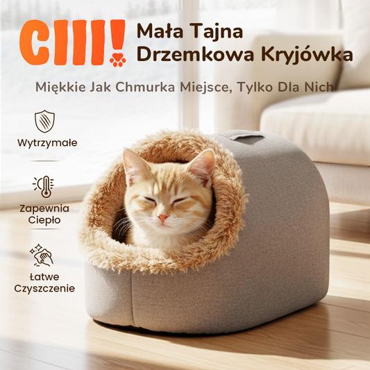 🐾 DOMEK KOTA – BEZPIECZEŃSTWO, WYGODA I PRZEPUSTOWOŚĆ DLA TWOJEGO MALKA! ✨