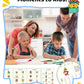 🏆Ostatni dzień – specjalna cena!🔥4-in-1 Fun Reusable Learning Books📚✨Handwriting • Numbers • Drawing • Fine Motor Skills • With Vanishing Ink Pen | Ages 2+ • Eco-Friendly & Screen-Free 🌱