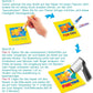 🎁 Magiczne, puszyste pisaki z bąbelkami – pisaki popcorn aktywowane ciepłem, markery 3D do prac plastycznych dla dzieci 🖍️✨🎨