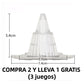 Dispositivo de drenaje para macetas contra la pudrición de raíces