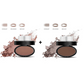 🤩 Deluxe BrowPro Stamp Set – Stempel do brwi w pudrze z pędzlem, wodoodporny 24H, naturalny i zdefiniowany efekt – 3 odcienie 💧💄