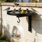 🐦💧 50% ZNIŻKI! Metalowa poidła dla ptaków montowana na ścianie – odporna na warunki atmosferyczne, łatwa w czyszczeniu, idealna do ogrodu, na balkon i taras 🌿