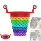 🌈 KUP 1, OTRZYMASZ 1 GRATIS! 🧼 Sitko do zlewu – design potwora, składana tęcza i duża pojemność – koniec z zatykaniem – zdobądź swoje! ✅