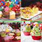 🧁🍪 Kompletny zestaw do dekorowania ciast ze stali nierdzewnej – pistolet do lukrowania z 18 końcówkami i dyszami – dekoruj wewnątrz i na zewnątrz! 🎂✨