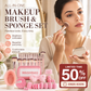 ⏰🔥 50% ZNIŻKI – OGRANICZONA CZASOWO! 💄 Kompletny zestaw pędzli i gąbek do makijażu – wszystko w jednym – profesjonalny wygląd bez wysiłku ✨