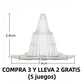 Dispositivo de drenaje para macetas contra la pudrición de raíces