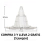 Dispositivo de drenaje para macetas contra la pudrición de raíces
