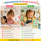 🏆Ostatni dzień – specjalna cena!🔥4-in-1 Fun Reusable Learning Books📚✨Handwriting • Numbers • Drawing • Fine Motor Skills • With Vanishing Ink Pen | Ages 2+ • Eco-Friendly & Screen-Free 🌱