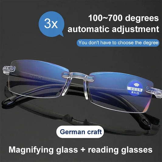 💎 50% ZNIŻKI! 💎 Okulary do czytania z autozoomem – automatyczne ustawianie ostrości, ultralekkie i krystalicznie czyste widzenie z bliska i z daleka 👓✨