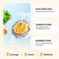 Limpiador y purificador de alimentos portátil e impermeable