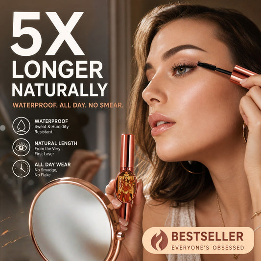 ✨️Polecany przez blogerki beauty! 👱‍♀️Powiększ oczy i przywróć swoje piękno! Tusz do rzęs 4D wydłużający i objętościowy