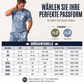 Męski, luźny zestaw – koszulka z nadrukiem imitującym dżins i szorty 👕👖😎