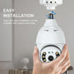 🔥2024  Hot🔥Wireless Wifi Light Bulb Camera Security Camera