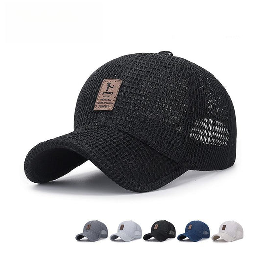 Lekka, przewiewna czapka z daszkiem na lato 🧢☀️