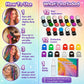 🎨 Zestaw 12 kolorów kredy do włosów – 50% ZNIŻKI! KUP 3 → 1 GRATIS! OFERTA LIMITOWANA!✨ Tymczasowa, łatwa w zmyciu, idealna na imprezy, Halloween i karnawał. 💃Z aplikatorami w zestawie – szybka i prosta zmiana stylizacji! 🌈