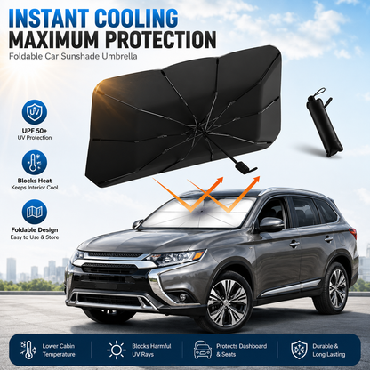 🏆 OSTATNI DZIEŃ WYPRZEDAŻY – 60% ZNIŻKI!! 💕 SunShade – składana osłona termiczna