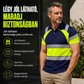 ⏰Męskie koszulki z krótkim rękawem z elementami odblaskowymi, zapewniające dobrą widoczność