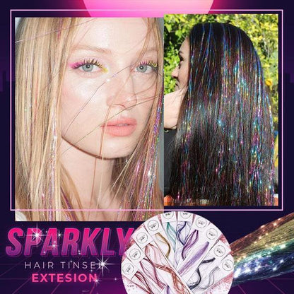 🎁 Zestaw 14 szt. brokatowych satynowych akcesoriów do włosów ✨