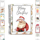 🔥🎁 50% ZNIŻKI!!! – Gotowe na Święta! 🎅 Świąteczny książeczkowy organizer na karty podarunkowe – 👍 DIY, spiralnie związany, idealny na prezenty!