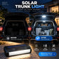 🔆 Solarna lampa LED do bagażnika samochodowego – automatyczny czujnik, bezprzewodowa, 6 kolorów, do SUV‑ów i innych pojazdów ✨