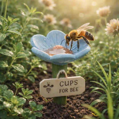 ⏳Ograniczona czasowo wyprzedaż -50% 🐝 Kwiatowa poidełko dla pszczół 💧