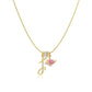💖 OSTATNI DZIEŃ – 49% RABATU ✨ 3-warstwowe naszyjniki z wisiorkiem z inicjałami A-Z 🎀 | Personalizowane i eleganckie