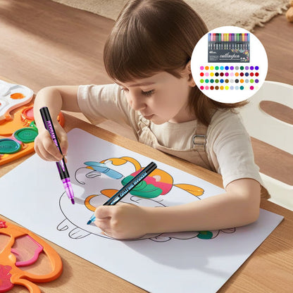 ✨ Ograniczona czasowo wyprzedaż – 50% ZNIŻKI! 🎨🖌️ Kolorowe pisaki graffiti / zakreślacze świetlne do kolorowania