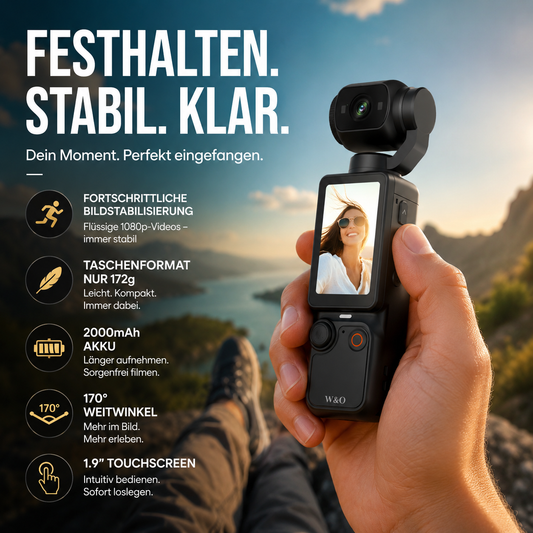 📸✨ 【Limitowana edycja – 50% zniżki】Aparat kieszonkowy z rozkładanym wyświetlaczem – idealne selfie w idealnym świetle 📱💄 udostępniaj bez obróbki