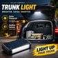 🔆 Solarna lampa LED do bagażnika samochodowego – automatyczny czujnik, bezprzewodowa, 6 kolorów, do SUV‑ów i innych pojazdów ✨