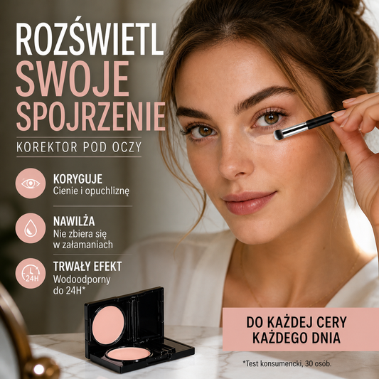 Ostatni dzień – specjalna cena! 💐 Kup 2, otrzymasz 1 gratis 🎁 Rozświetlający krem pod oczy – koryguje cienie i wygładza drobne linie