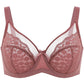 Zestaw 2 sztuk 💕 Biustonosz minimizer Lacsper Daisy – kwiatowa koronka, bez wkładek, pełne pokrycie, rozmiary plus size, z fiszbinami i wspierającym dolnym paskiem dla wygodnego dopasowania 🌸✨