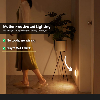 🔥🎁 OSTATNI DZIEŃ – KUP 1, ZYSKAJ 2 GRATIS!! 💥⏳ Energooszczędna lampa LED z czujnikiem ruchu 💡✨