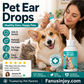 Ograniczona czasowo oferta specjalna! 🐱🐶 Delikatne krople do czyszczenia uszu dla zwierząt – pożegnaj choroby przewodu słuchowego zewnętrznego 👂✨