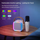 🎤 50% ZNIŻKI TERAZ! 🎶 Mini karaoke dla dzieci z 2 bezprzewodowymi mikrofonami – czysty dźwięk, Bluetooth i 5 zmian głosu – idealne na przyjęcia, rodzinne wieczory i podróże ✨