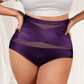 💖 Ostatni dzień – kup 1, otrzymasz 3 opakowania! Majtki modelujące brzuch z wysokim stanem, wiązane – rozmiary plus size