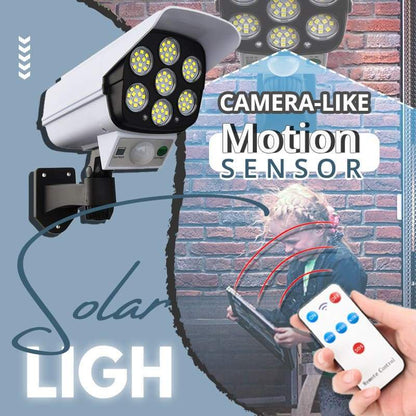 ⏳Ograniczona czasowo 50% rabatu⏰Słoneczna lampa z czujnikiem ruchu, wyglądająca jak kamera☀️📹
