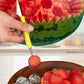 🍉 3‑w‑1 zestaw narzędzi do wydrążania kulek z melona ze stali nierdzewnej – idealny do owoców, warzyw i deserów! 🥄✨