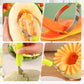 🍉 3‑w‑1 zestaw narzędzi do wydrążania kulek z melona ze stali nierdzewnej – idealny do owoców, warzyw i deserów! 🥄✨