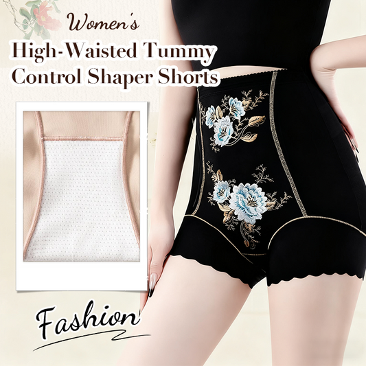 Pantalones cortos moldeadores de cintura alta para mujer
