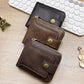 👝 TERAZ -50%! 🎁 Męski Portfel Vintage na Zamek - Prawdziwa Skóra & Ochrona RFID, Stylowy i Bezpieczny Na Co Dzień ✨