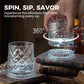 🥛💎 Gorąca Wyprzedaż – 50% ZNIŻKI ✨🔥 360° Obracający się kieliszek do whisky