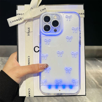 📱 50% ZNIŻKI TERAZ! Błyszczące, migające etui na telefon z kokardą – nigdy nie przegap rozmowy – stylowe, ochronne i ozdobione kokardą 🎀✨