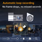 Kamera samochodowa 1080P HD z Wi-Fi i trybem nocnym