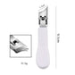 💐50% ZNIŻKI! Antypoślizgowe, ergonomiczne cążki do paznokci – wygodny uchwyt 🛠️💅【Wyjątkowa cena】